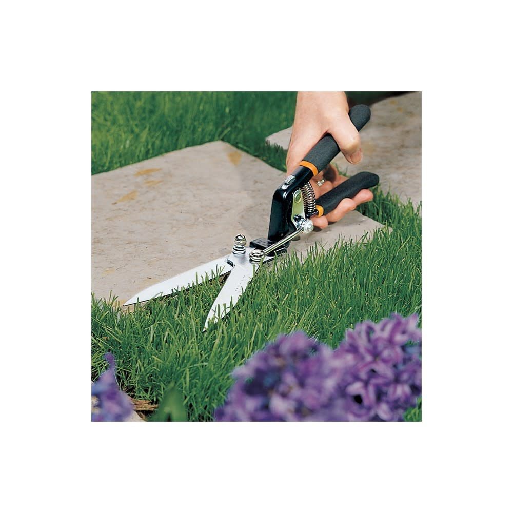 Sharp steel grass shears