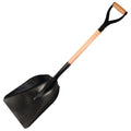 Tempered steel asphalt shovel